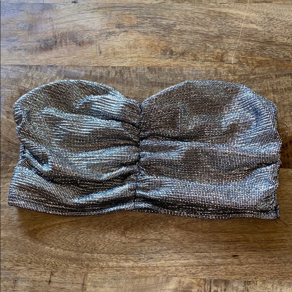 ✨GOLD SPARKLY - Solemio Small Tube Top